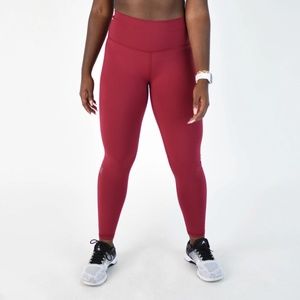 Red El Toro 25" Fleo leggings